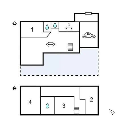 別荘 Cozy In With Wifi Quettehou